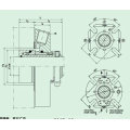 Selo mecânico de extremidade única e cartucho para agitador (HQCT)